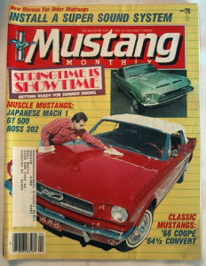 MUSTANG MONTHLY 1986 APR - 351CJ, BOSS 302, GT500*